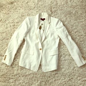 J crew all white classy blazer